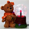 Lovely Bear Style Red-green Base Plasma Ball Table