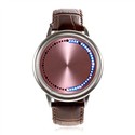 Electronic Touch LED Wrist Watch with Round Dail &