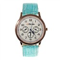 Decent Unisex Wrist Watch Quartz Watch with Round 