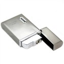 Elegant Stainless Steel Windproof Butane Cigarette