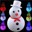 Lovely Christmas Snowman Shaped Color Changing LED