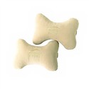 Bone Neck Pillow Travelling Pillow for Car (Khaki)