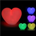 Romantic Heart Shaped Design LED Color Changing Sm