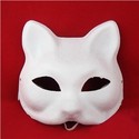 Eco-friendly Paper Pulp Cat Face Mask for Balls /H