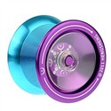 High Speed Aluminum Alloy Yo-Yo Ball (Blue & Purpl