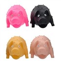 Lovely Pig Shaped Silicone Children Toy with Vivid