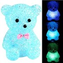 Mini Style Crystal Decorated Bear Shaped Color Cha