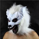 Eco-friendly Latex Wolf Head Mask for Balls Partie