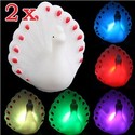 Beautiful Peacock Shaped Design LED Color Changing