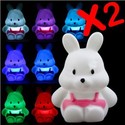 Lovely Bear Shaped Color Auto-Changing LED Desktop