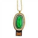 8GB U Disk Flash Memory Drive with Exquisite Green