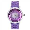 Diamond Shape Quartz Wrist Watch with Round Dial &