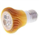 E27 240 Lumen Down Lamp Light with 3 LED Bulbs (Wh