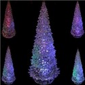 Crystal Decorated Christmas Tree Shaped Colorful L