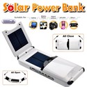 Portable Multifunctional 12000mAh Solar Power Char