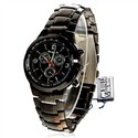 Stylish Stainless Steel Watchband Quartz Wrist Wat