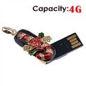 Beautiful 4GB USB Flash Memory Drive Christmas Gif