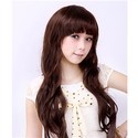 Japanese Style Wig Long Curly Hair with Front Bang