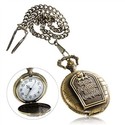 Exquisite Style Quartz Pocket Watch with Chain for