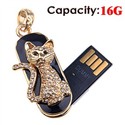 16GB USB Flash Drive U Disk Flash Memory with Gold