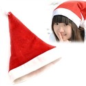 Classical Plush Fabric Christmas Hat (Red)