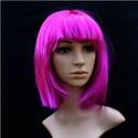 Pretty Straight Bang Cosplay Wig Hairpiece - BOBO 