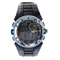 AK1160 PU Band Waterproof Digital Sports Wrist Wat