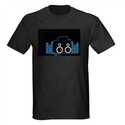 Vibration & Sound Activated LED T-shirt LED Light-