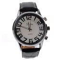 Retro Design Waist Watch Classic Leathery Watch (B