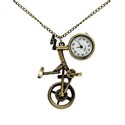 Retro Style Bicycle-shaped Design Quartz Pocket Wa