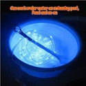 12m 100-LED 2-Mode Solar Powered Blue LED String L