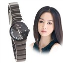 Rhinestones Decoration Vogue Quartz Wrist Watch wi