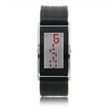 Cool Red LED Wrist Watch with Rectangle Shaped Dia