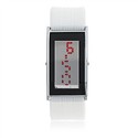 Pure Red LED Wrist Watch with Rectangle Shaped Dia