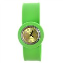 Stylish Pat Silicone Rubber Band Quartz Wrist Watc