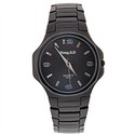 Men&#39;s Wrist Watch with Round Dial & Metal Watc