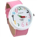 Two Pencil Hands Design Quartz Wrist Watch with Fa