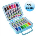 Lovely Cartoon Cow Style 12 Colors Water Color Pen