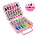 Lovely Cartoon Pig Style 12 Colors Water Color Pen