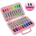 Lovely Cartoon Pig Style 18 Colors Watercolor Pen 