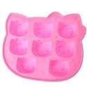 Cute Cartoon Cat Style Ice Tray (Random Color)