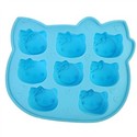 Lovely Cartoon Cat Style Ice Tray (Random Color)