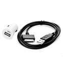 Car Cigar Lighter Powered USB Adapter/Charger Set 