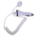 High Quality 2000mA Car Charger for iPad (White)