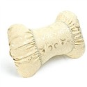 Delicate Bone Pillow Car Neck Cushion with Embroid