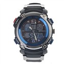 Waterproof Aluminum Alloy Dive Wrist Watch with Ru