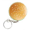 Fun Butane Lighter Keychain with Hamburger Shaped 