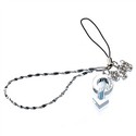 Unique Key Style Hourglass Cell Phone Chain with L