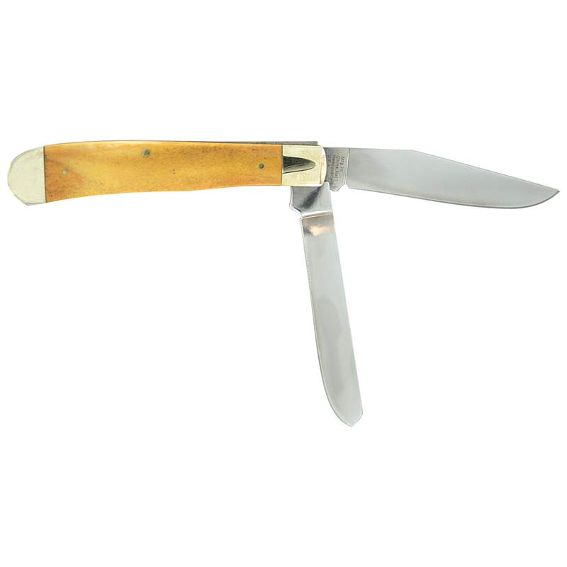 POLISHED BONE TRAPPER KNIFE
