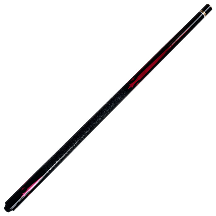 Ruby Red Designer 2 Piece Pool Cue with Case by TG
